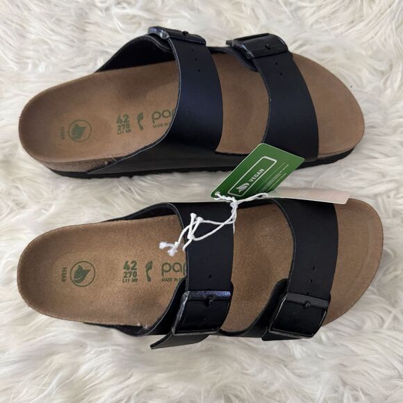 Birkenstock Papillio Arizona Platform Sandals Vegan Black EU 42 US 11 Women’s - Picture 7 of 15